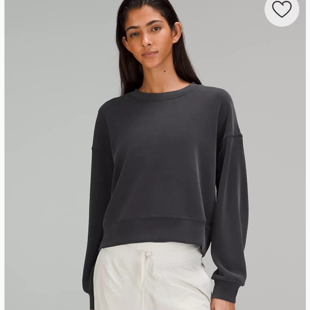 Softstreme Perfectly Oversized Cropped Crew